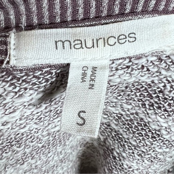 Maurice’s heathered purple tunic sweater size small - Picture 7 of 8
